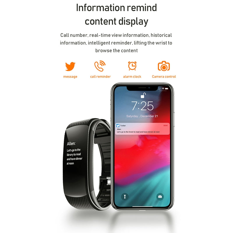 New Fitness Bracelet Blood Pressure Measurement Pedometer Smart Band Heart Rate Monitor Waterproof Health Tracker Watch A