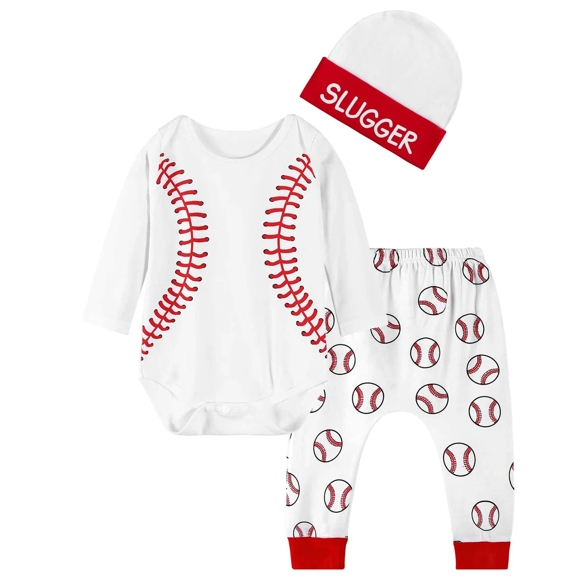 Baby Boys Sports Costume Outfits Infant Cotton Clothing Set Newborn Basketball Pattern Bodysuit Party Photo Props 3 PCS