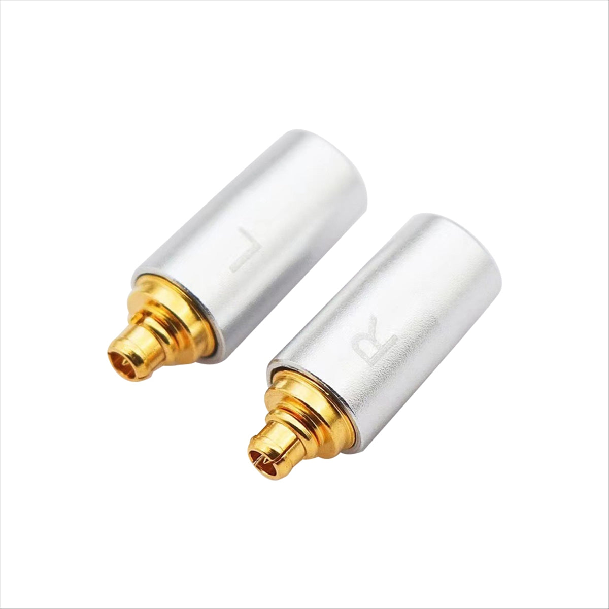 1Pair Earphone Pin Plug Earphone Jack Adapter for Sennheiser IE300 IE900 for Audio Technica N5005 Headphone Plug Silver