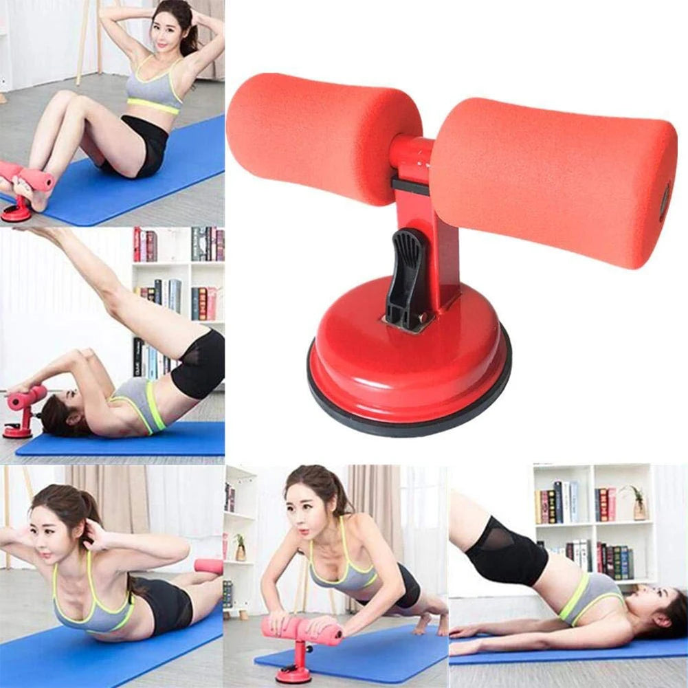 Adjustable Sit-up Bar Floor Assistant Abdominal Exercise Stand Ankle Support Trainer Workout Equipment for Home Gym Fitness Gear