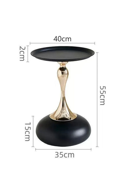 Nordic Sofa Side Table High-end Corner Tables Living Room Mini Table Balcony Coffee Tables Storage Rack Iron Bedside Table