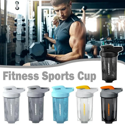 500ML Portable Protein Shaker Cups Leak Proof Water Bottle For Gym Fitness Training Sports Shaker Drink Bottle Kitchen Drinkware