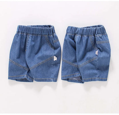 Children's Jeans Summer Fashion Shorts For Boys Cotton Loose Pants Toddler Kids Bottoms 1 To 5 Years Old Clothing