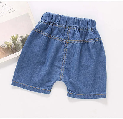 Children's Jeans Summer Fashion Shorts For Boys Cotton Loose Pants Toddler Kids Bottoms 1 To 5 Years Old Clothing