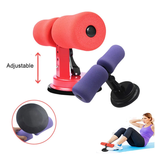 Adjustable Sit-up Bar Floor Assistant Abdominal Exercise Stand Ankle Support Trainer Workout Equipment for Home Gym Fitness Gear