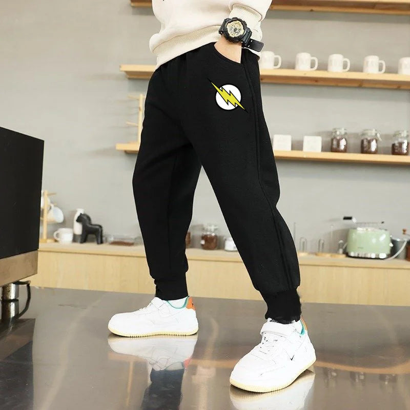 Joggers Sweatpants for Kids Boys Casual Pants Gyms Workout Track pants Spring Autumn Cotton Sportswear Teens Trousers