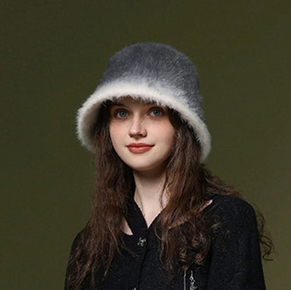 Rabbit Hair Fisherman Hat Warm Hat hats for women top hats elegant women's hats country Hat men luxury brand Women's felt hat