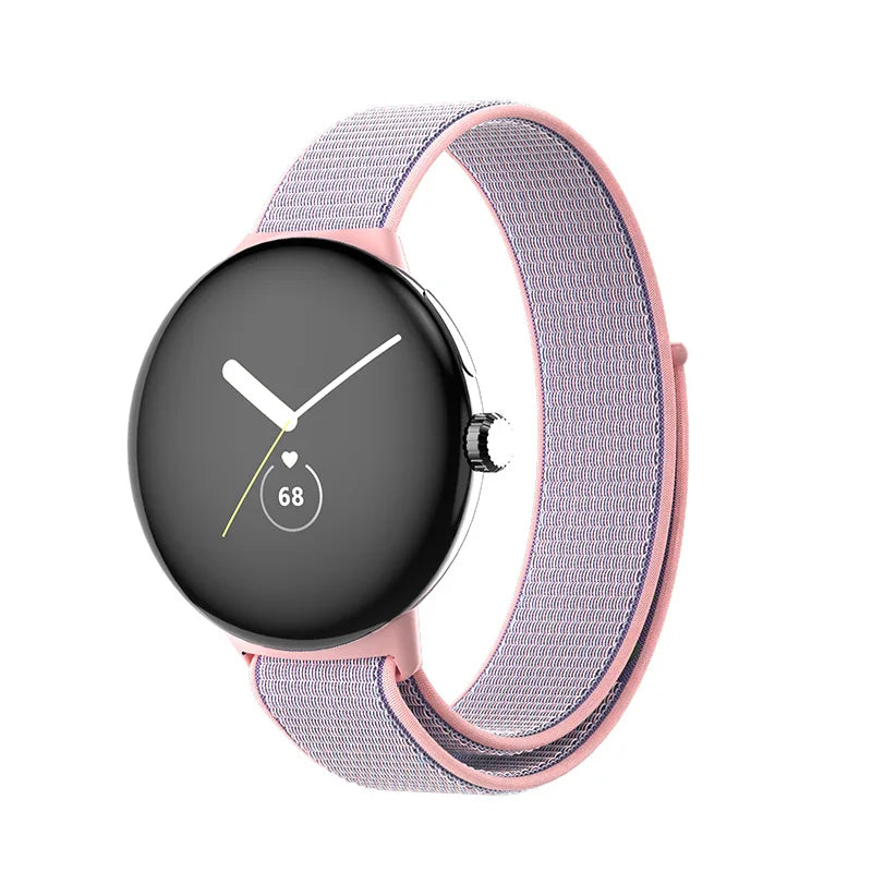 high-quality Nylon Loop Strap for Google Pixel Sport Woven Band Bracelet Replacement smartwatch Accessories