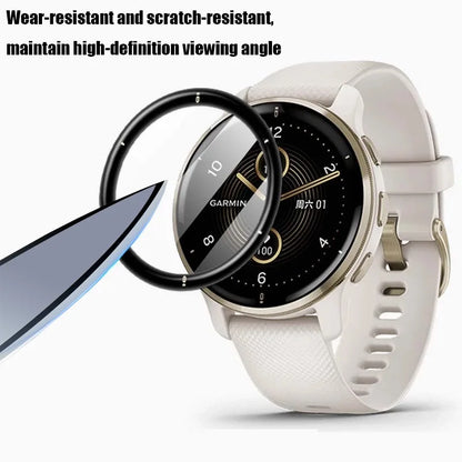 3D Curved Edge Protective Film For Garmin Venu 2 Plus Full Screen Protector Film Smartwatch Accessories