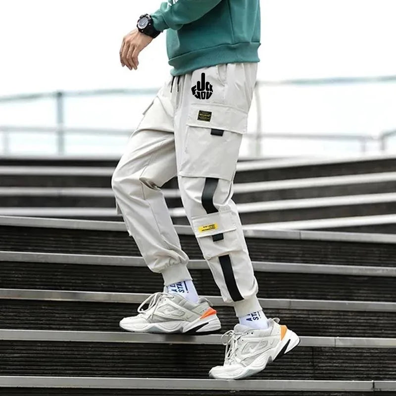 New Cargo Pants Men Streetwear Hip Hop Pants Mens Joggers Pants Casual  Ankle Men's Harem Joggers Cargo Pants