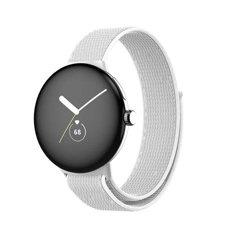 high-quality Nylon Loop Strap for Google Pixel Sport Woven Band Bracelet Replacement smartwatch Accessories