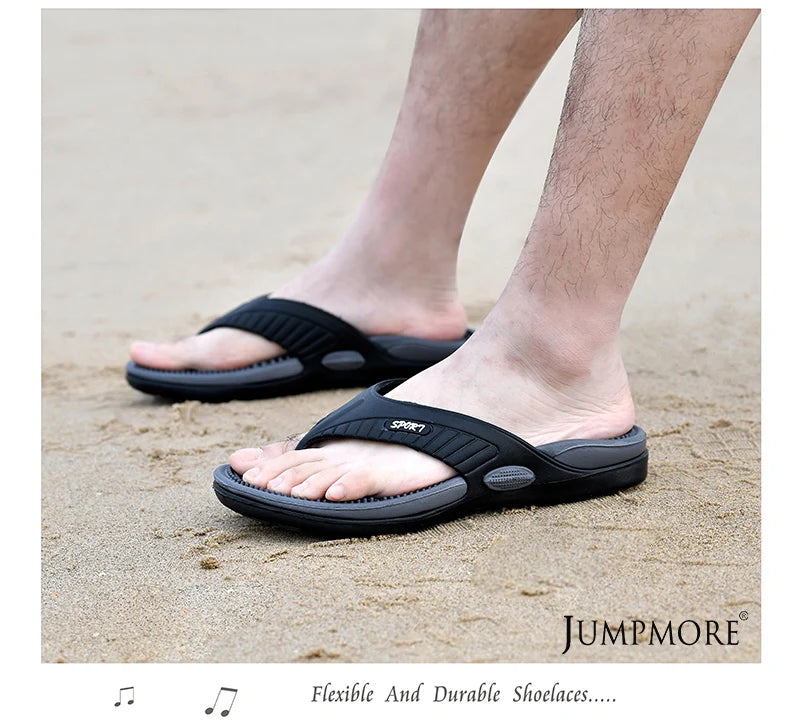 Massage Flip-flops Summer Men Slippers Beach Sandals Comfortable Men Casual Shoes Fashion Men Flip Flops Hot Sell Footwear 2023