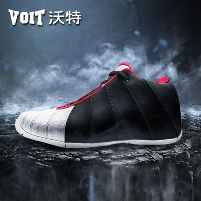 Voit/  Fashion Trend Basketball Shoes Color Splice Shock Absorbing Durable Non-slip Men's Sneakers Streetball Training Boots