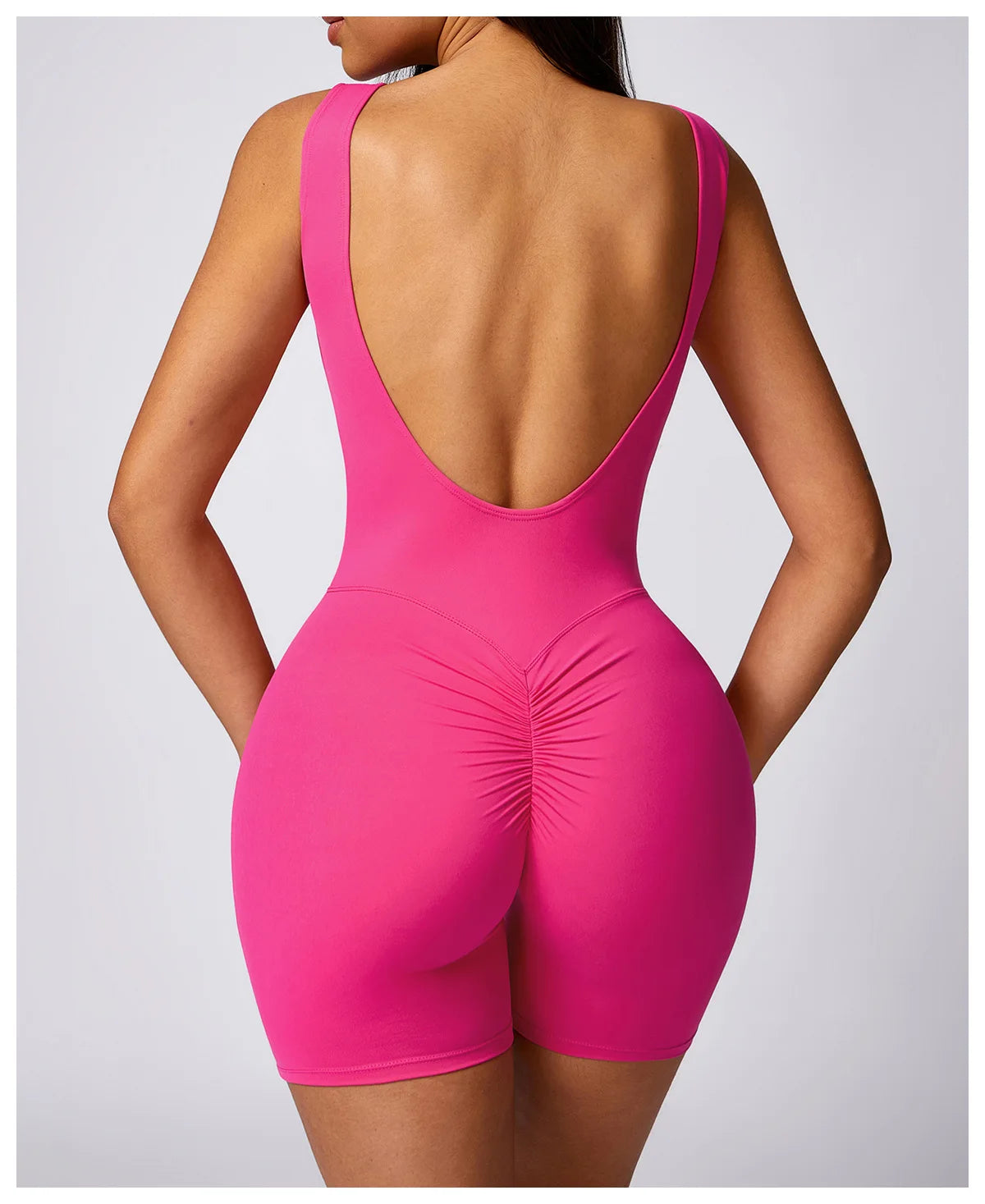 Yoga Jumpsuit Women Clothes Fitness Sports Overalls Gym Clothing Set Scrunch Butt Yoga Wear Workout Outfit Push Up Activewear