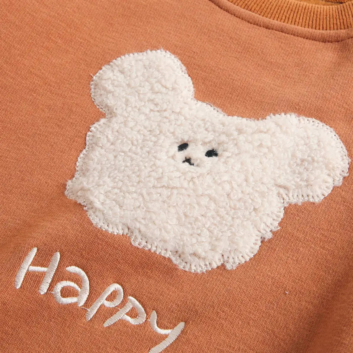 Winter Autumn Unisex Baby Boys Girls Bodysuits Warm Fleece Long Sleeve Toddler Clothing Onesies Cute Animal Casual