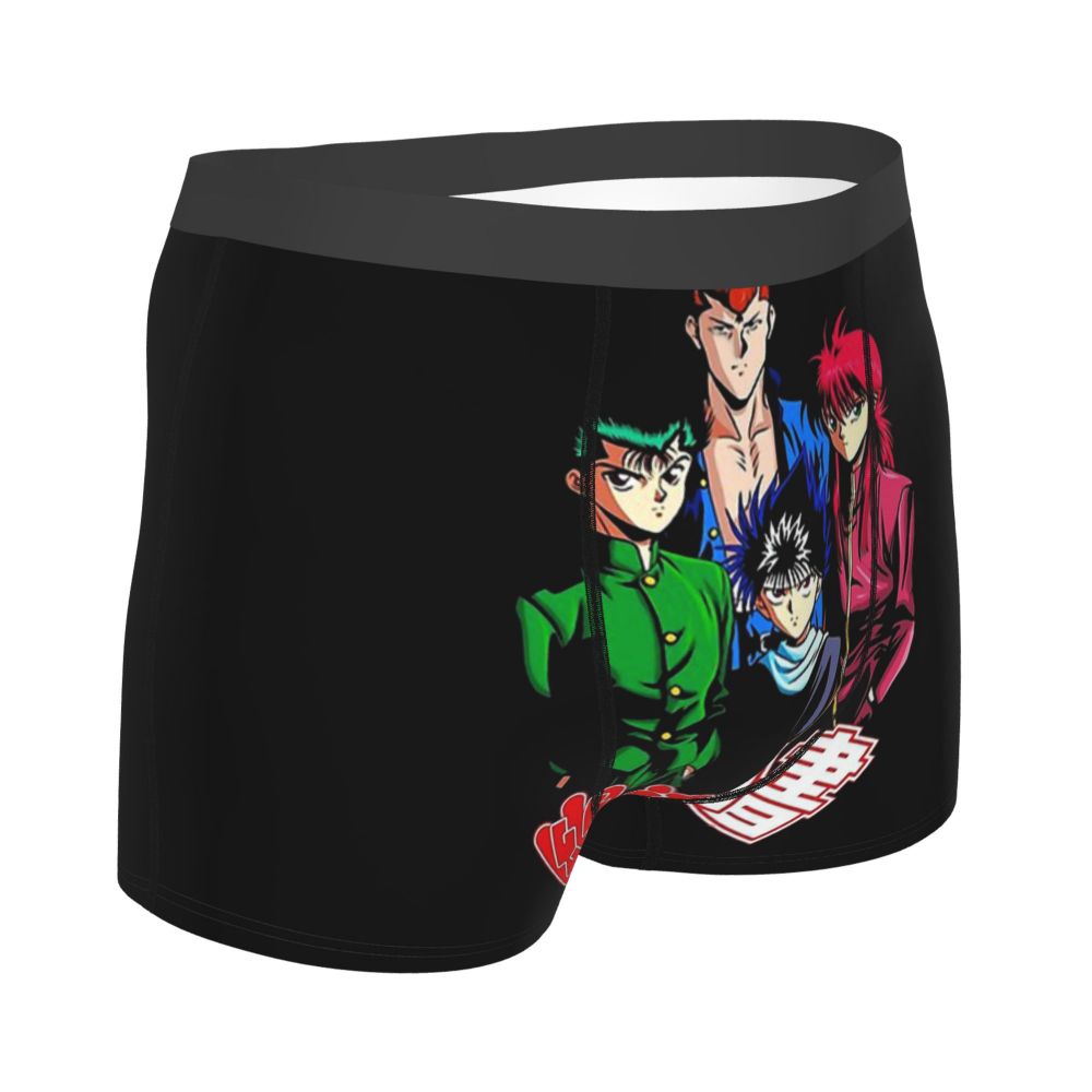 YU YU HAKUSHO Underpants Breathbale Panties Man Underwear Print Shorts Boxer Briefs