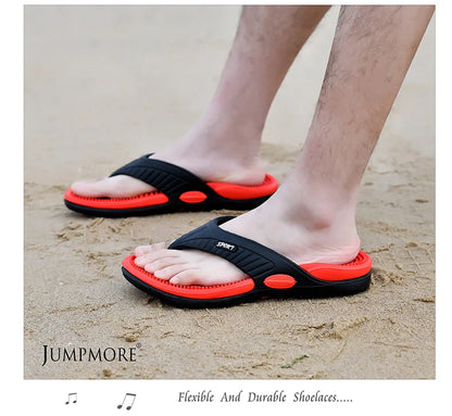 Massage Flip-flops Summer Men Slippers Beach Sandals Comfortable Men Casual Shoes Fashion Men Flip Flops Hot Sell Footwear 2023