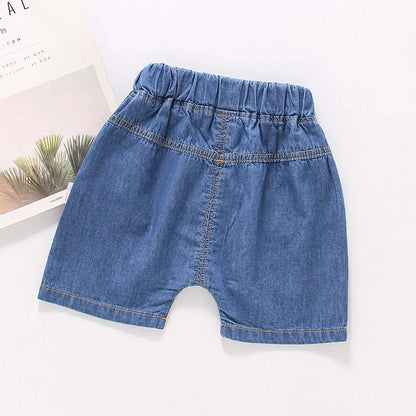 Children's Jeans Summer Fashion Shorts For Boys Cotton Loose Pants Toddler Kids Bottoms 1 To 5 Years Old Clothing