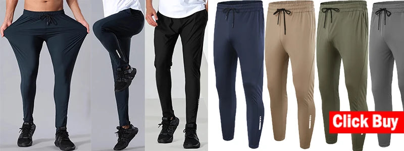 Running Pants Men Sportswear Gym Fitness Trousers Workout Male Joggers Training Athletic Tracksuit Sport Jogging Sweatpants Men