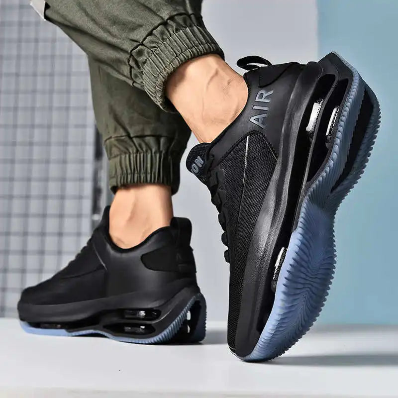 Size 9.5 High Sneakers Trainers Designer Shoes For Boy With Rubber Sole Vulcanise Shoes Shose Men's Slip-Ons Black Tennis Flats