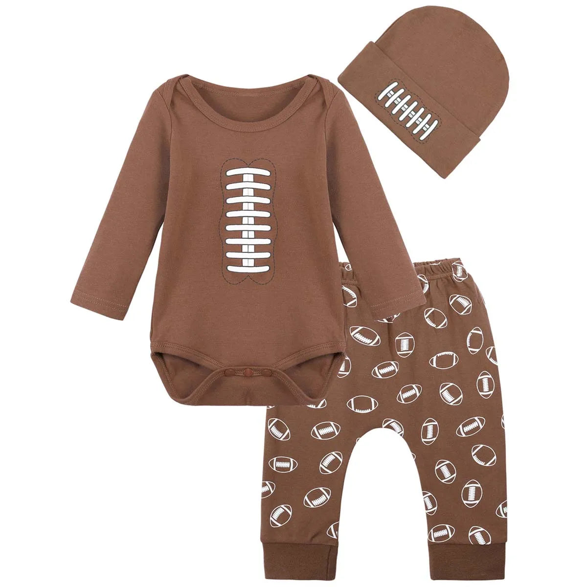 Baby Boys Sports Costume Outfits Infant Cotton Clothing Set Newborn Basketball Pattern Bodysuit Party Photo Props 3 PCS