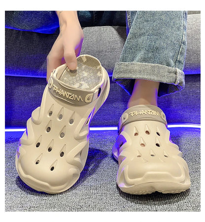 New Stylish Mens Slippers Casually Chic Easy To Clean High-quality Explosive Style Trendy All-match Sandals For Men Hard-Wearing