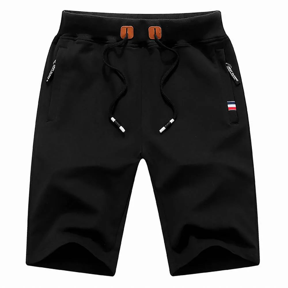 Men's Shorts Summer Breeches Cotton Casual Sweat Bermudas Men Black Homme Classic Clothing Beach Shorts Male