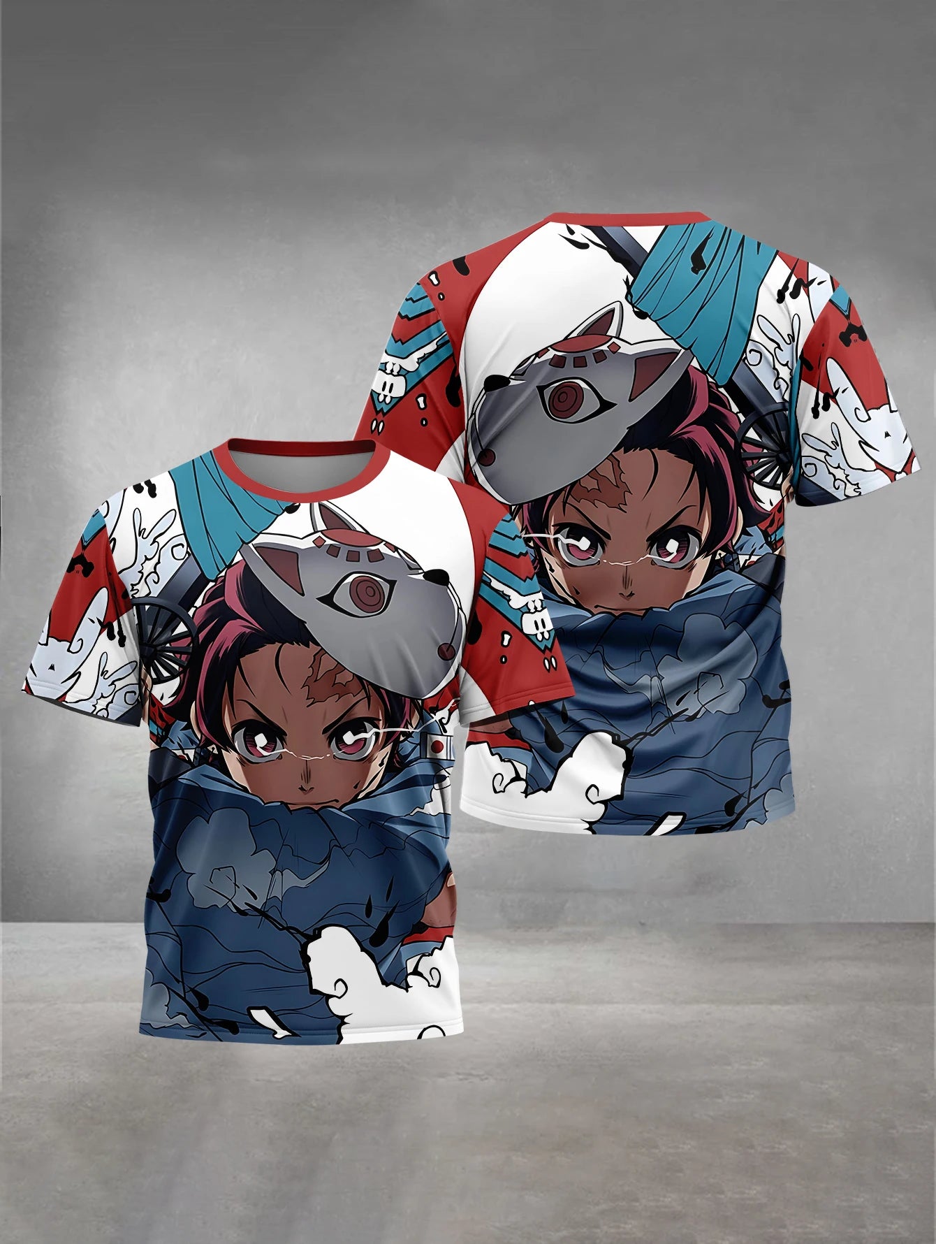 3D Print HOT Anime D-DemonS S-SlayerS Baby Clothing 5 to 14 Years Male Outdoor Clothes for Children Boy Girl Child T-Shirt Top