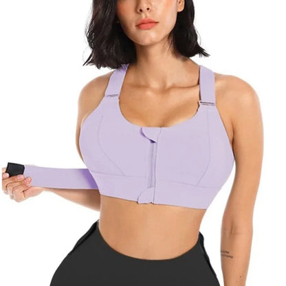 Cloud Hide S-5XL Women Sports Bra High Impact Underwear Fitness Yoga Tank Top Plus Size Vest Shockproof Shirt Running Sportswear