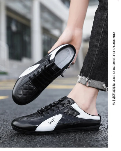 Slippers Men Sandals Men's Sneakers Half Slippers Summer High quality shoes Men's Casual Shoes tenis zapatos baratos liquidación