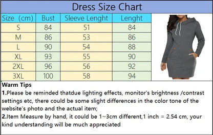 Womens Dress Hooded Side zipper Fashion Printing Long Sleeve Skirt Simplicity European Style Casual Daily Knee-Length Dress