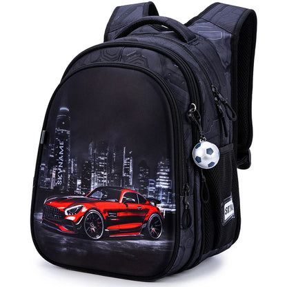 Top Quality Orthopedic School Bags For Boys Cartoon Backpacks Kids Primary School Students Grade One Children Waterproof Bookbag