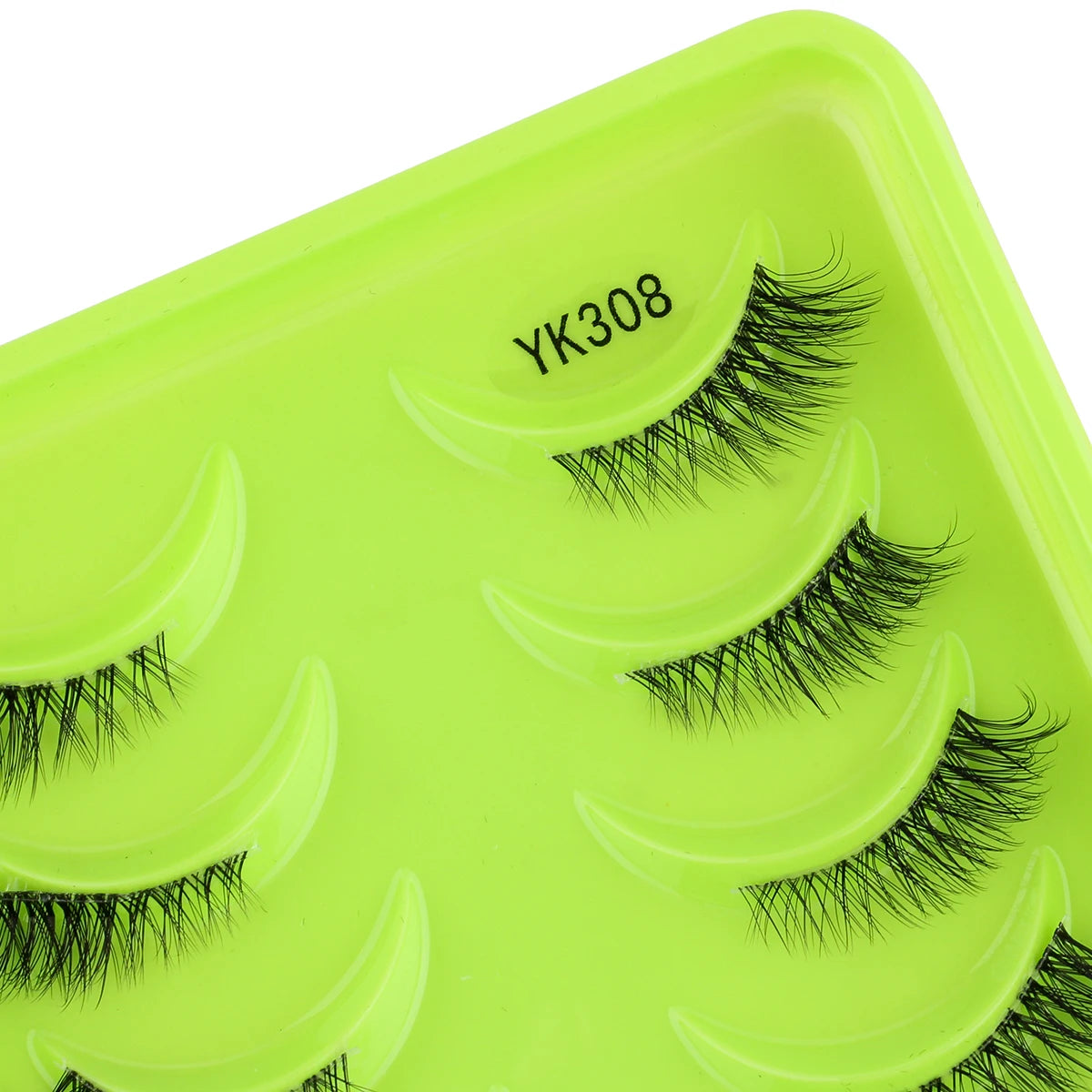 YSDO 3/10 Pairs Cat Eye Lash Wispy Half Lashes Natural False Eyelashes Extensions Fluffy Volume 3D Mink Lashes Makeup Faux Cils