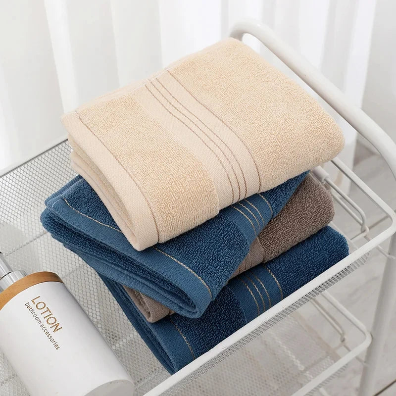 Full cotton household towel, strong absorbent soft skin, suitable for family travel hotel accommodation men and women