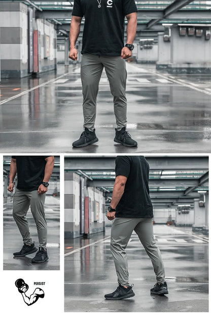 Men Sport Trousers with Pockets Running Workout Pants Quick Dry Training Jogger Sweatpants High Quality Fitness Bottoms