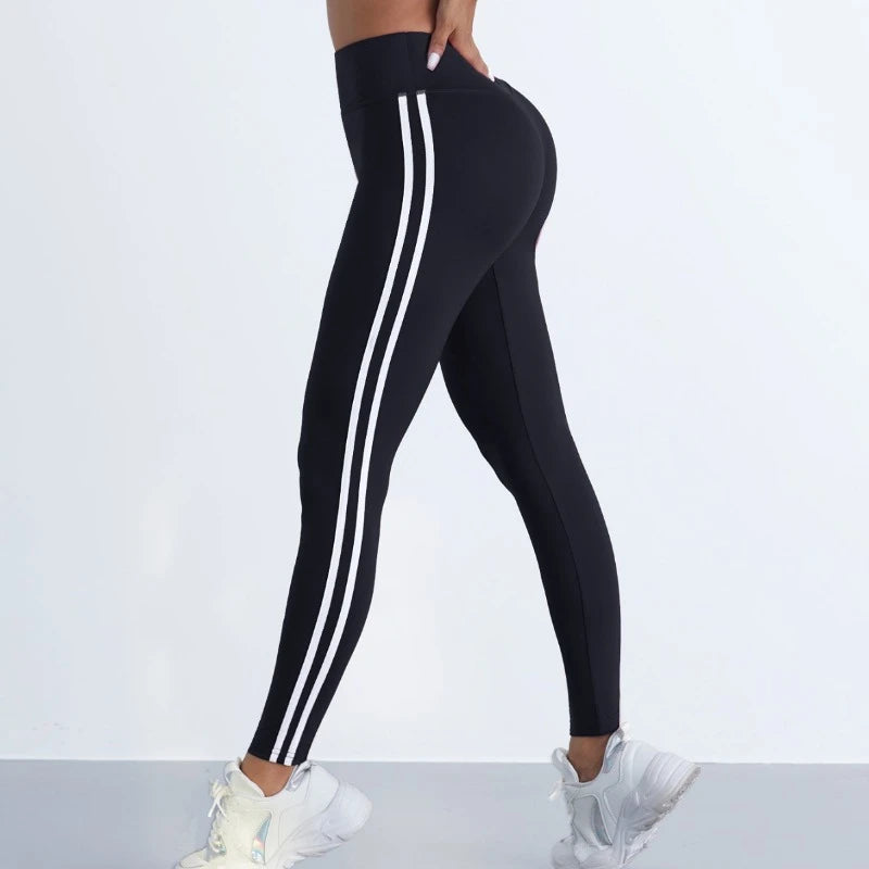 High Waist Hip Liftting Casul Tights Workout Running Gym Leggings