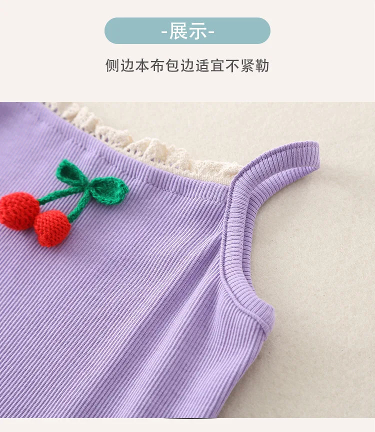 Baby Summer Clothes Newborn Girl Romper Full Moon Daytime Strap Jumpsuit Summer Thin Onesie