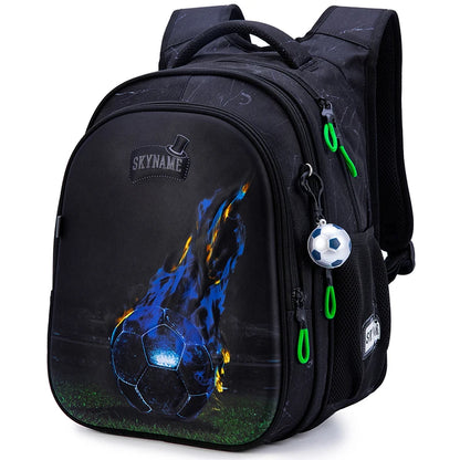 Top Quality Orthopedic School Bags For Boys Cartoon Backpacks Kids Primary School Students Grade One Children Waterproof Bookbag