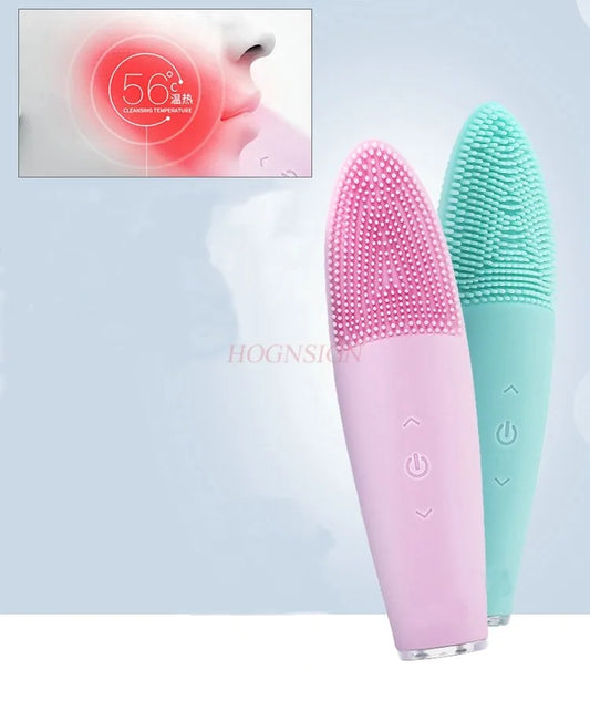 Facial cleanser, pore cleaner, silicone facial cleanser, facial beauty device