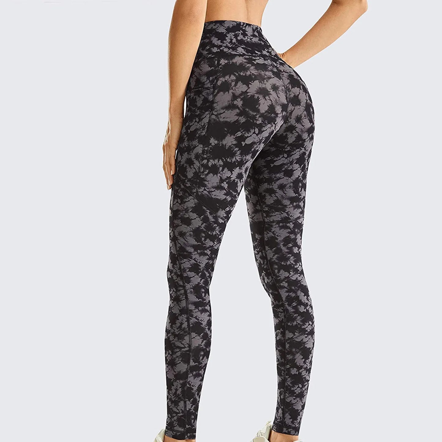 Camouflage Printed High Waist Yoga Lady Pants Skinny Slight Strech Ankle-Length Female Trousers Women Workout Out Leggings Pants