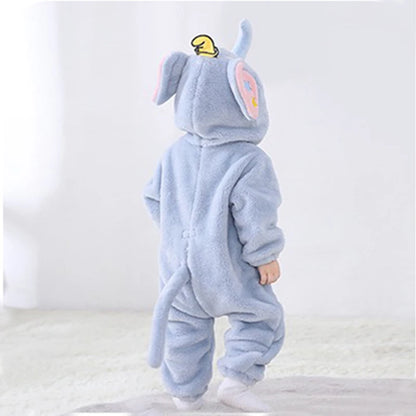 Elephant Onesies Baby Clothing Animal Kigurumi Newborn Cartoon Pajamas Infant Jumpsuit Kids Halloween Cosplay Costume Outfits