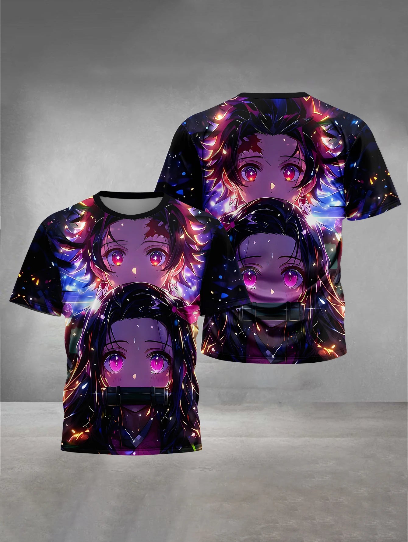 3D Print HOT Anime D-DemonS S-SlayerS Baby Clothing 5 to 14 Years Male Outdoor Clothes for Children Boy Girl Child T-Shirt Top