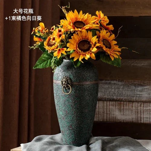 Home Decoration Hydroponics Glass Flower Vase Luxury Rattan Tall Cactus Vases Minimalist Vaso Decorativo Moderno Decoration