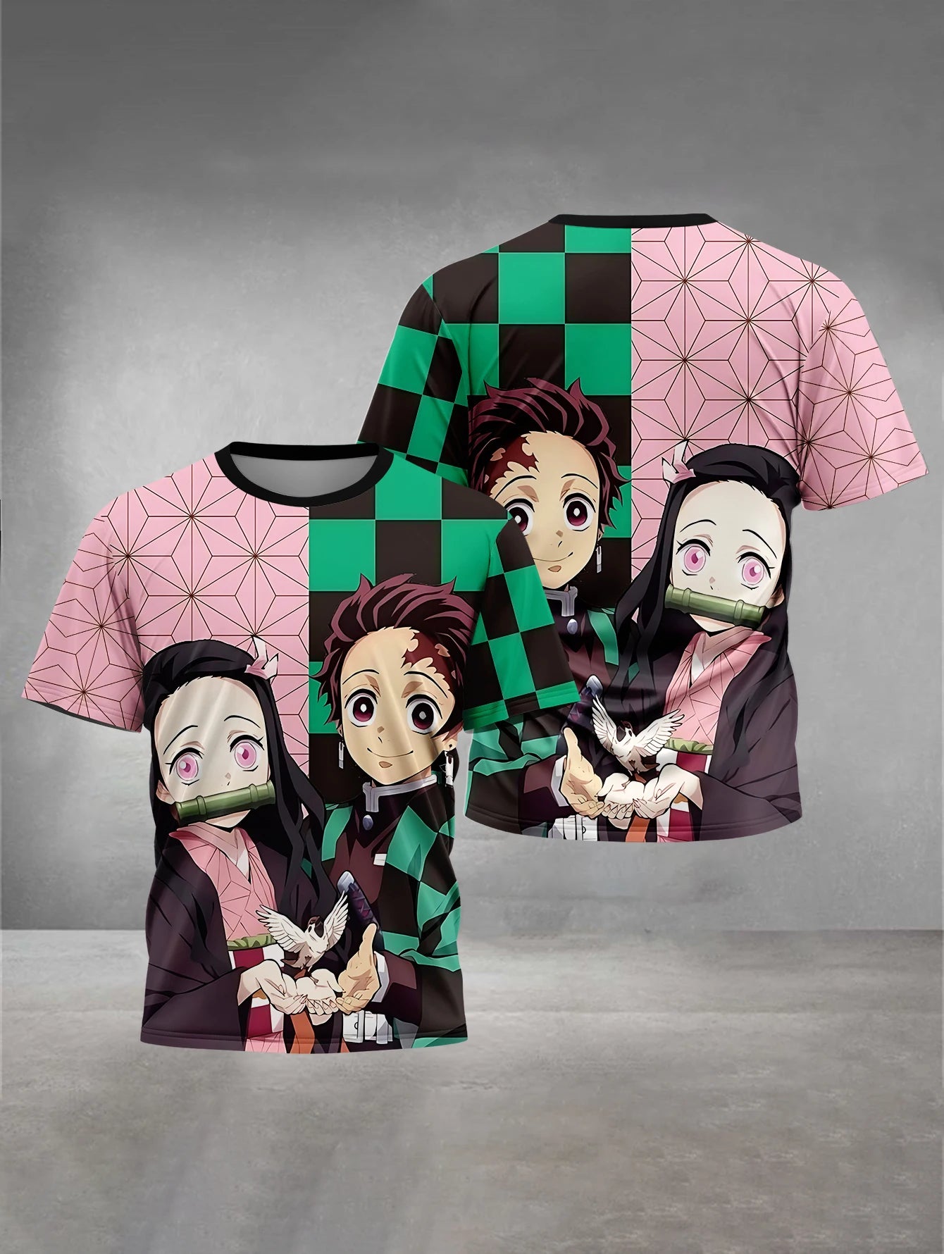 3D Print HOT Anime D-DemonS S-SlayerS Baby Clothing 5 to 14 Years Male Outdoor Clothes for Children Boy Girl Child T-Shirt Top