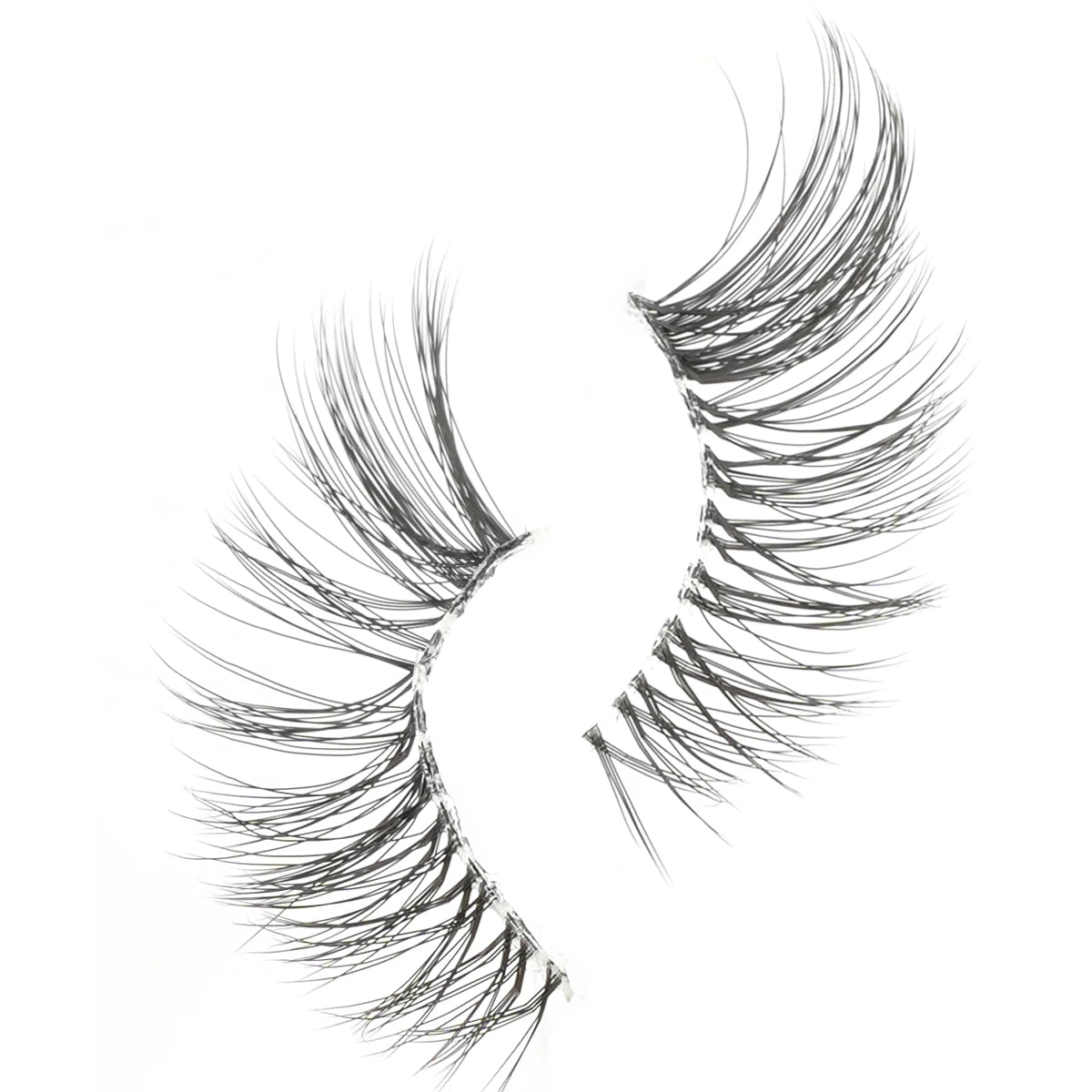 YSDO 3/10 Pairs Cat Eye Lash Wispy Half Lashes Natural False Eyelashes Extensions Fluffy Volume 3D Mink Lashes Makeup Faux Cils