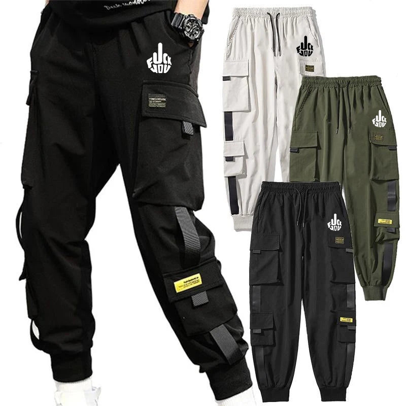 New Cargo Pants Men Streetwear Hip Hop Pants Mens Joggers Pants Casual  Ankle Men's Harem Joggers Cargo Pants