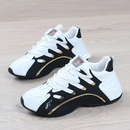 Men New Fashion Casual Sneakers for Light Soft Breathable Vulcanize Shoes High Quality Soft Leather Sneakers Zapatillas De Mujer