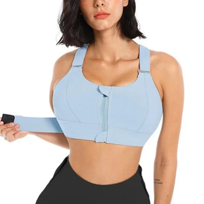 Cloud Hide Women High Impact Plus Size 5XL Sports Bra Fitness Yoga Tank Top Vest Shockproof Shirt Running Underwear Sportswear