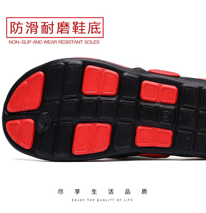 Massage Flip-flops Summer Men Slippers Beach Sandals Comfortable Men Casual Shoes Fashion Men Flip Flops Hot Sell Footwear 2023