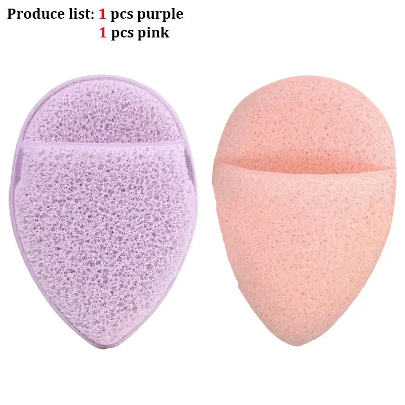 Glove Cleanser Universal Plussize Soft Skin sponge Deep cleaning face wash bath convenient makeup remover child face wash magic